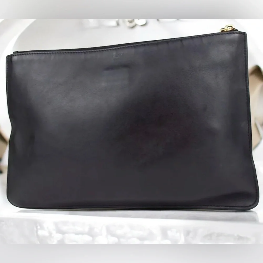 FENDI Monster Large Clutch Bag 😍🔥🖤